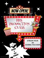 HHS Production Class Looking for Sponsors
