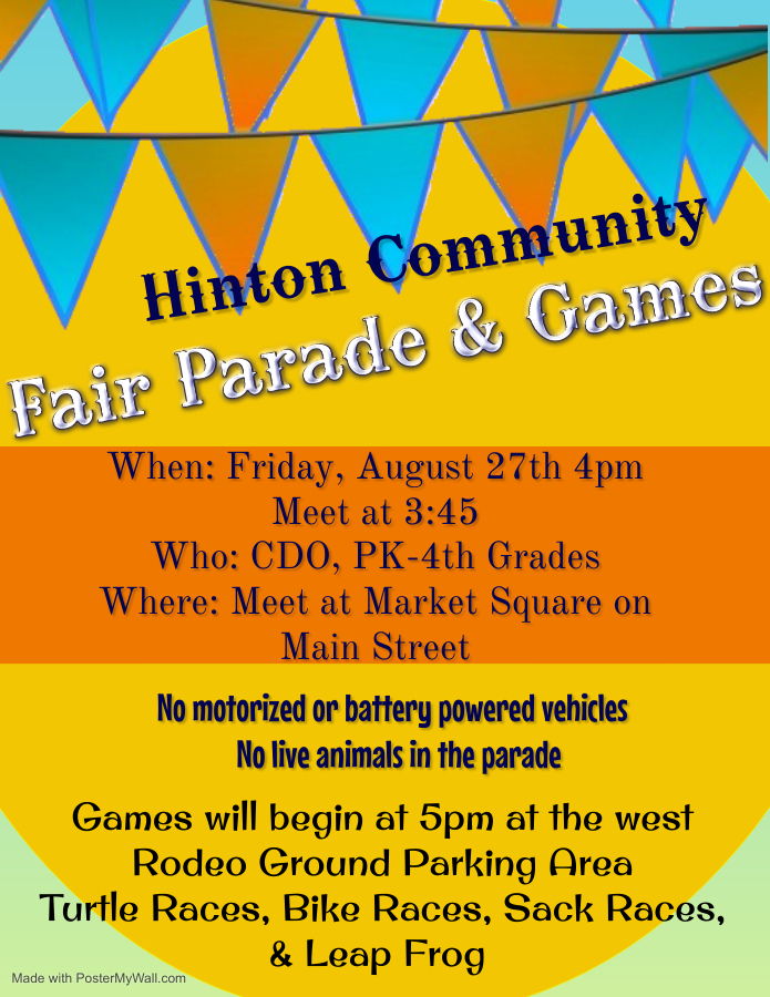 Hinton Fair Parade and Games