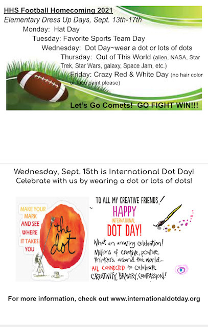 Elementary Football Homecoming Spirit Week Fun