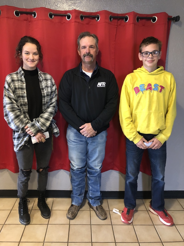 Rain Vantassel, Lance Coffey and Payton Cotter